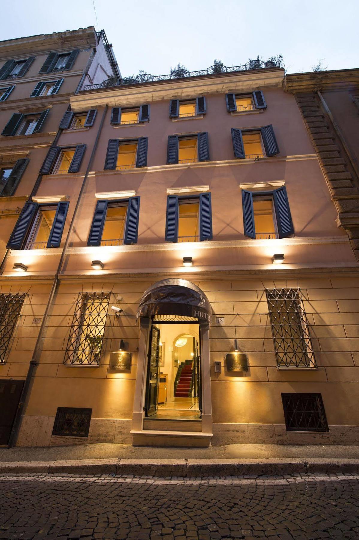 Hotel Gregoriana روما المظهر الخارجي الصورة