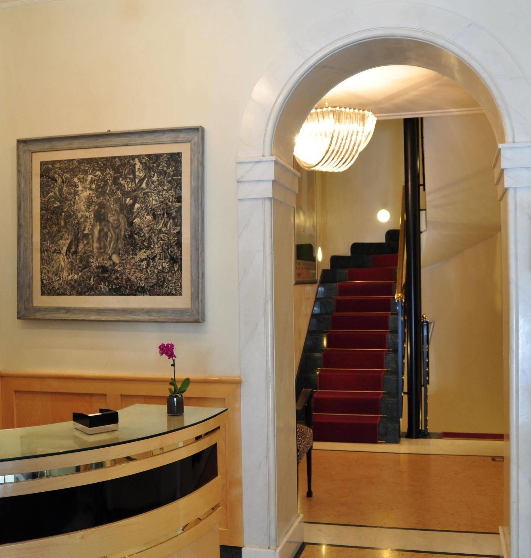 Hotel Gregoriana روما المظهر الداخلي الصورة